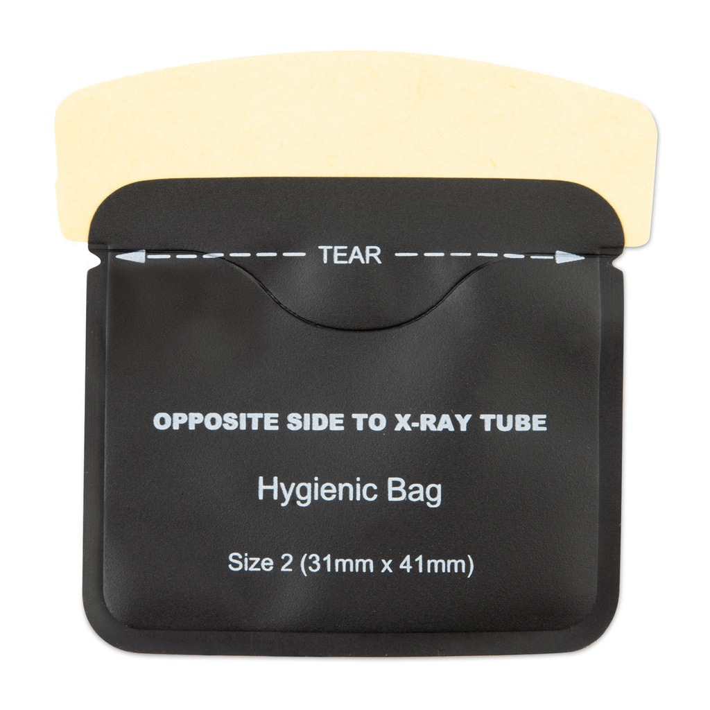 Beskyttelseshylstre til røntgenplade eller folie str. 2. Kasse med 100 stk